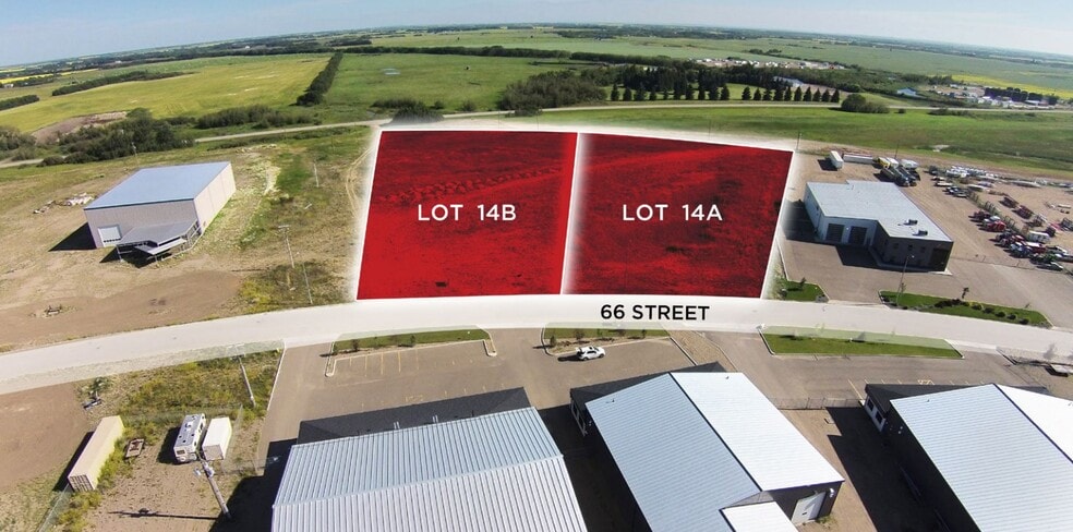 2 63 Av, Lloydminster, AB for sale - Aerial - Image 2 of 2