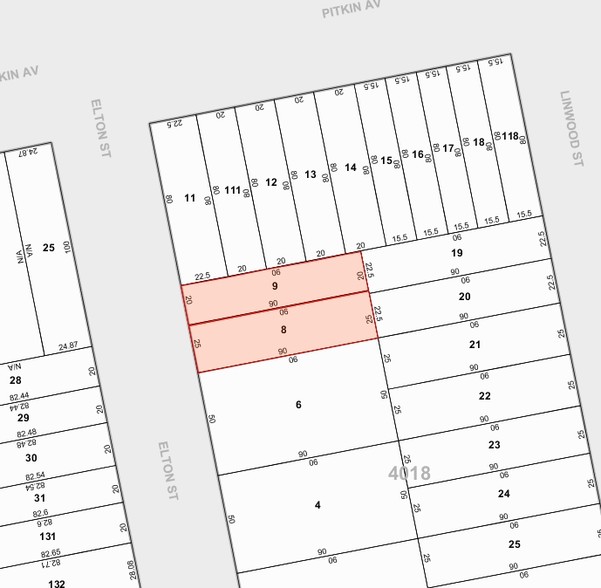 Brooklyn Lots portefeuille de 4 propriétés à vendre sur LoopNet.ca - Photo principale - Image 1 de 4