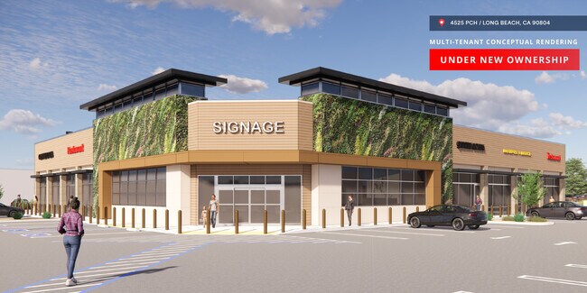 Plus de détails pour 4525 E Pacific Coast Hwy, Long Beach, CA - Commerce de détail à louer