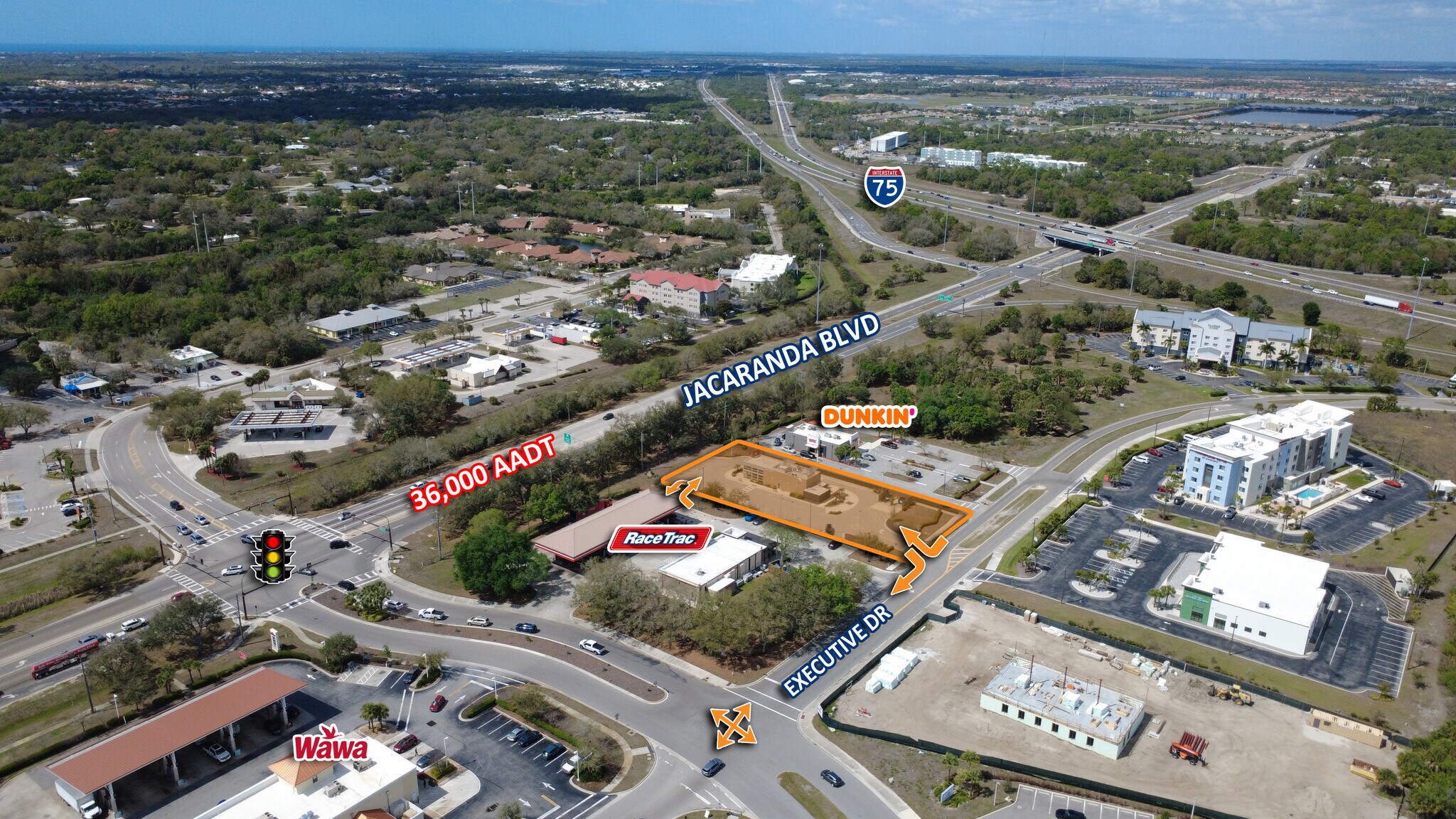 2989 Executive Dr, Venice, FL for lease Aerial- Image 1 of 4