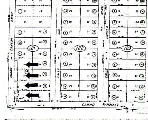590 S Indian Canyon Dr, Palm Springs, CA à vendre - Plan cadastral - Image 2 de 3