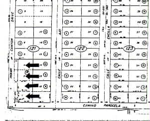 590 S Indian Canyon Dr, Palm Springs, CA for sale - Plat Map - Image 2 of 3