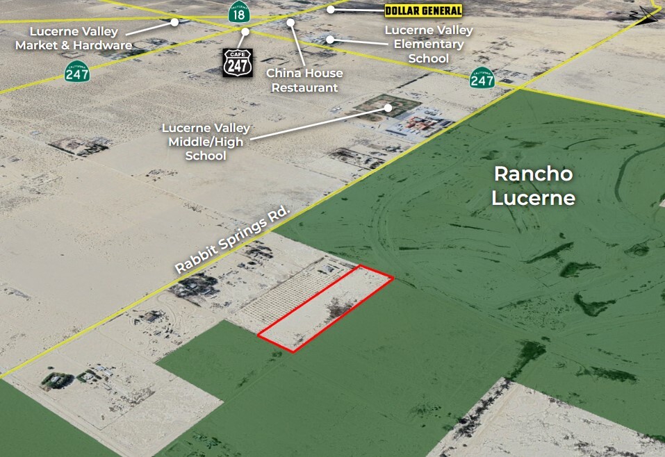 0 Meridian Rd, Lucerne Valley, CA for sale Building Photo- Image 1 of 4