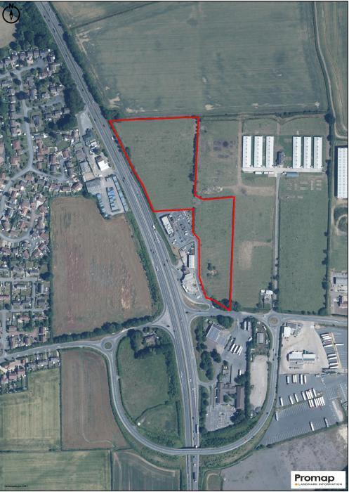 Bourne Rd, Colsterworth for sale Site Plan- Image 1 of 3