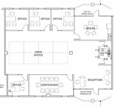 10700 Jersey Blvd, Rancho Cucamonga, CA for lease Floor Plan- Image 1 of 2