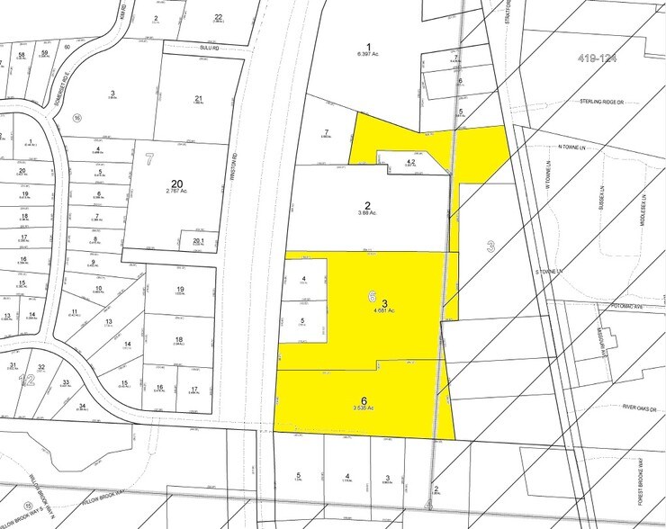 1135-1183 Columbus Pike, Delaware, OH à louer - Plan cadastral - Image 3 de 5