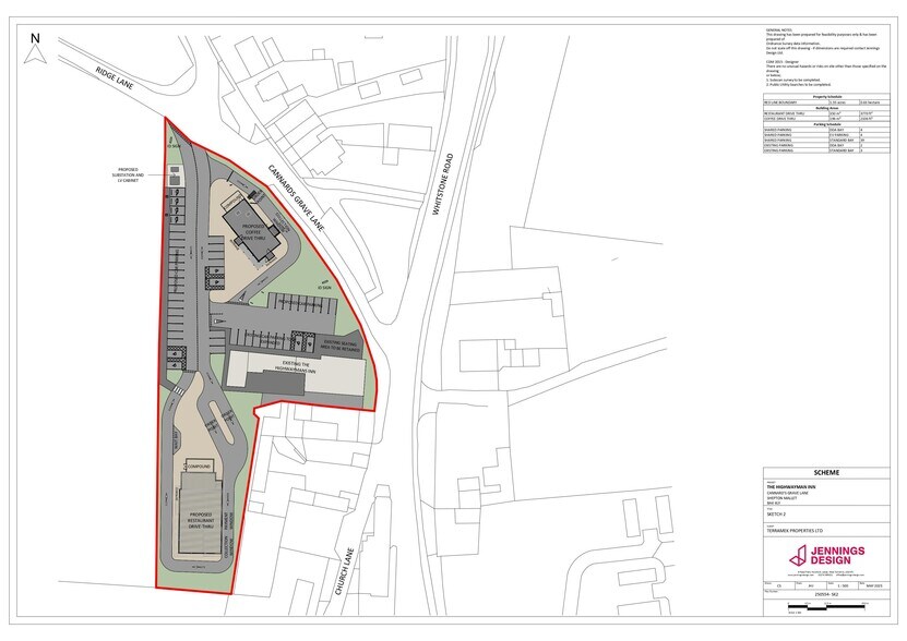 Cannard's Grave Rd, Shepton Mallet à vendre - Plan de site - Image 3 de 6