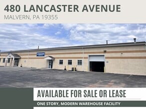 480 Lancaster Ave, Malvern, PA for lease Building Photo- Image 1 of 4