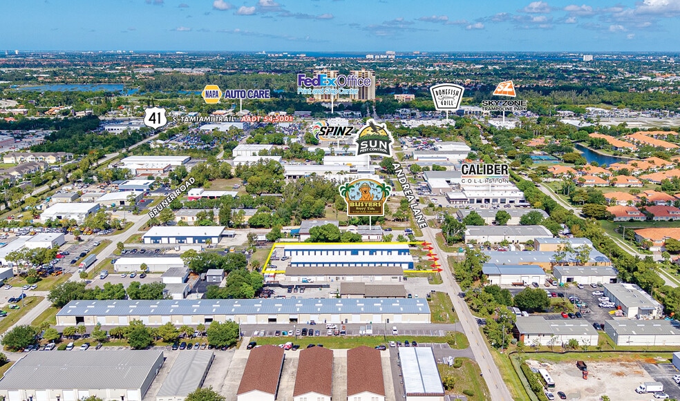 2147 Andrea Ln, Fort Myers, FL for sale - Aerial - Image 2 of 6
