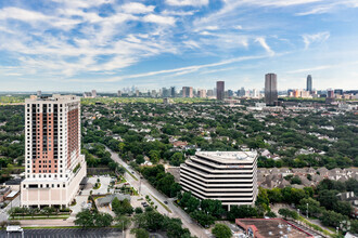 6363 Woodway Dr, Houston, TX - aerial  map view