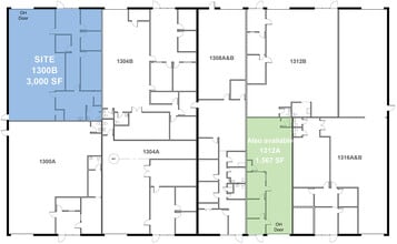 1300 Cornell Pky, Oklahoma City, OK for lease Floor Plan- Image 2 of 2