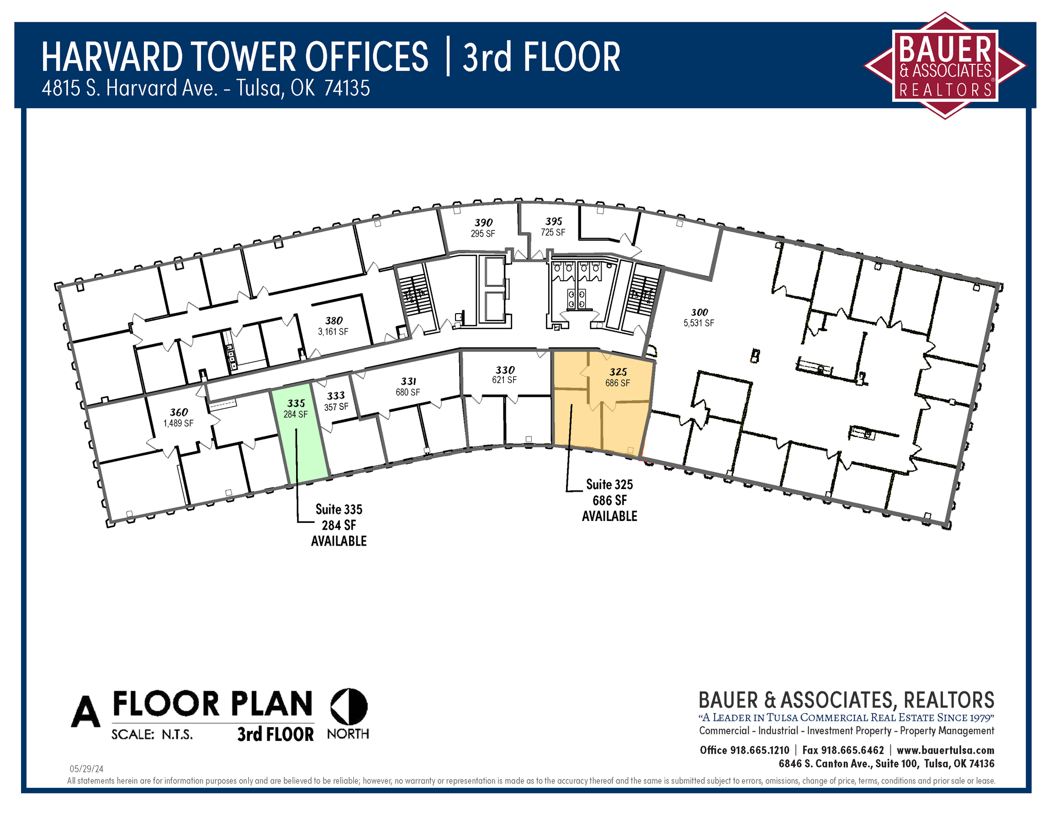 4815 S Harvard Ave, Tulsa, OK à louer Plan de site- Image 1 de 1