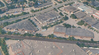 20 Continental Pl, Toronto, ON for lease Aerial- Image 2 of 4