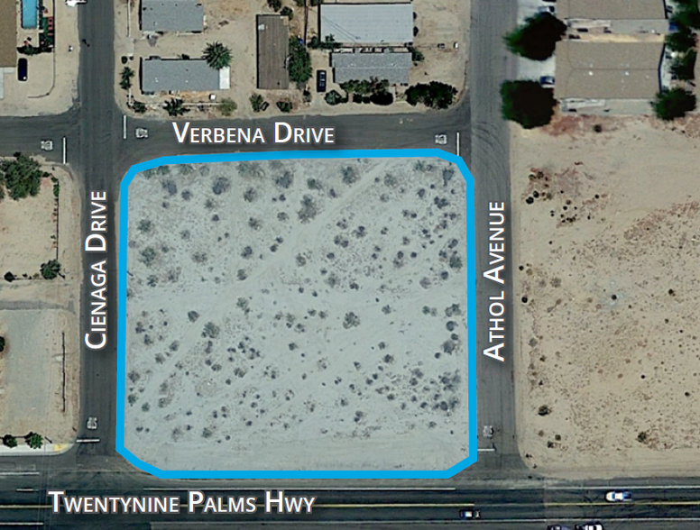 73982 Twentynine Palms Hwy, Twentynine Palms, CA à vendre - Photo du bâtiment - Image 1 de 1