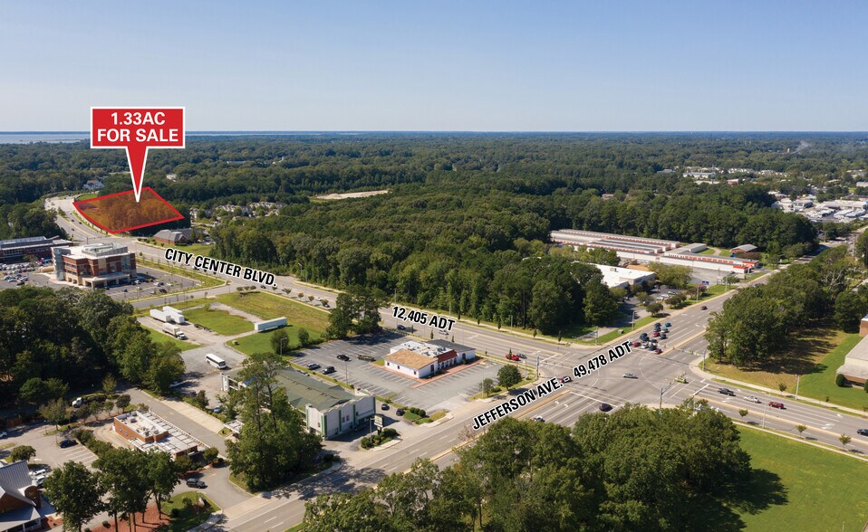 291-297 Nat Turner Blvd S, Newport News, VA à vendre - Aérien - Image 2 de 5