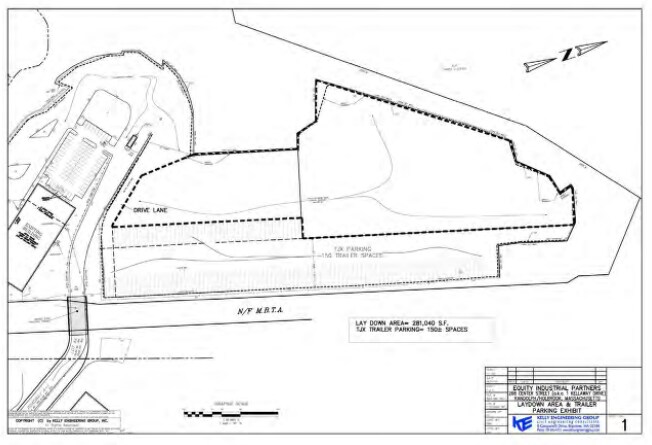 1 Kellaway Dr, Randolph, MA à louer - Plan de site - Image 3 de 3