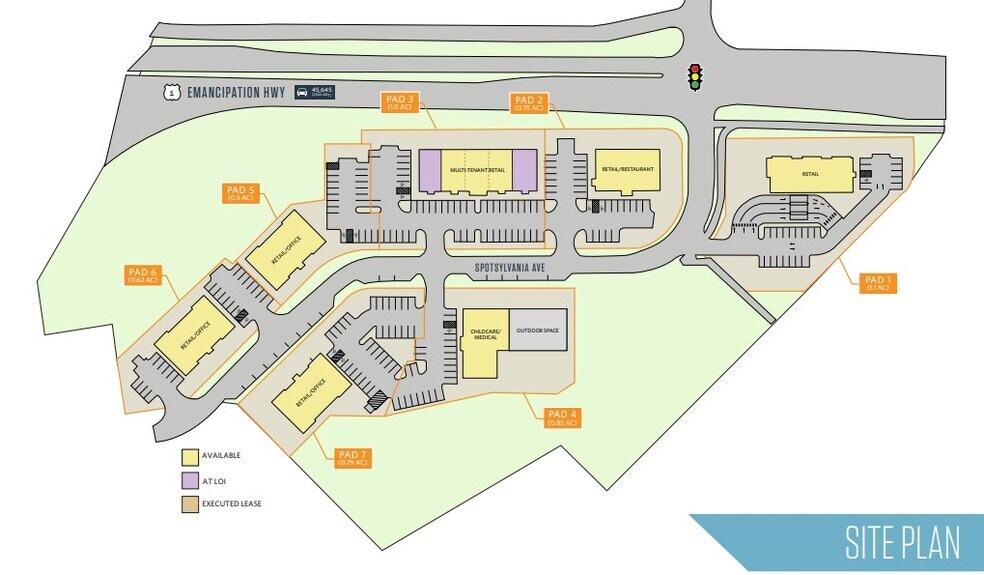 1100 Spotsylvania Ave, Fredericksburg, VA à louer - Photo du bâtiment - Image 2 de 2