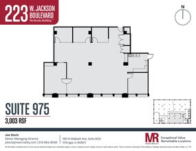 223 W Jackson Blvd, Chicago, IL for lease Floor Plan- Image 1 of 7