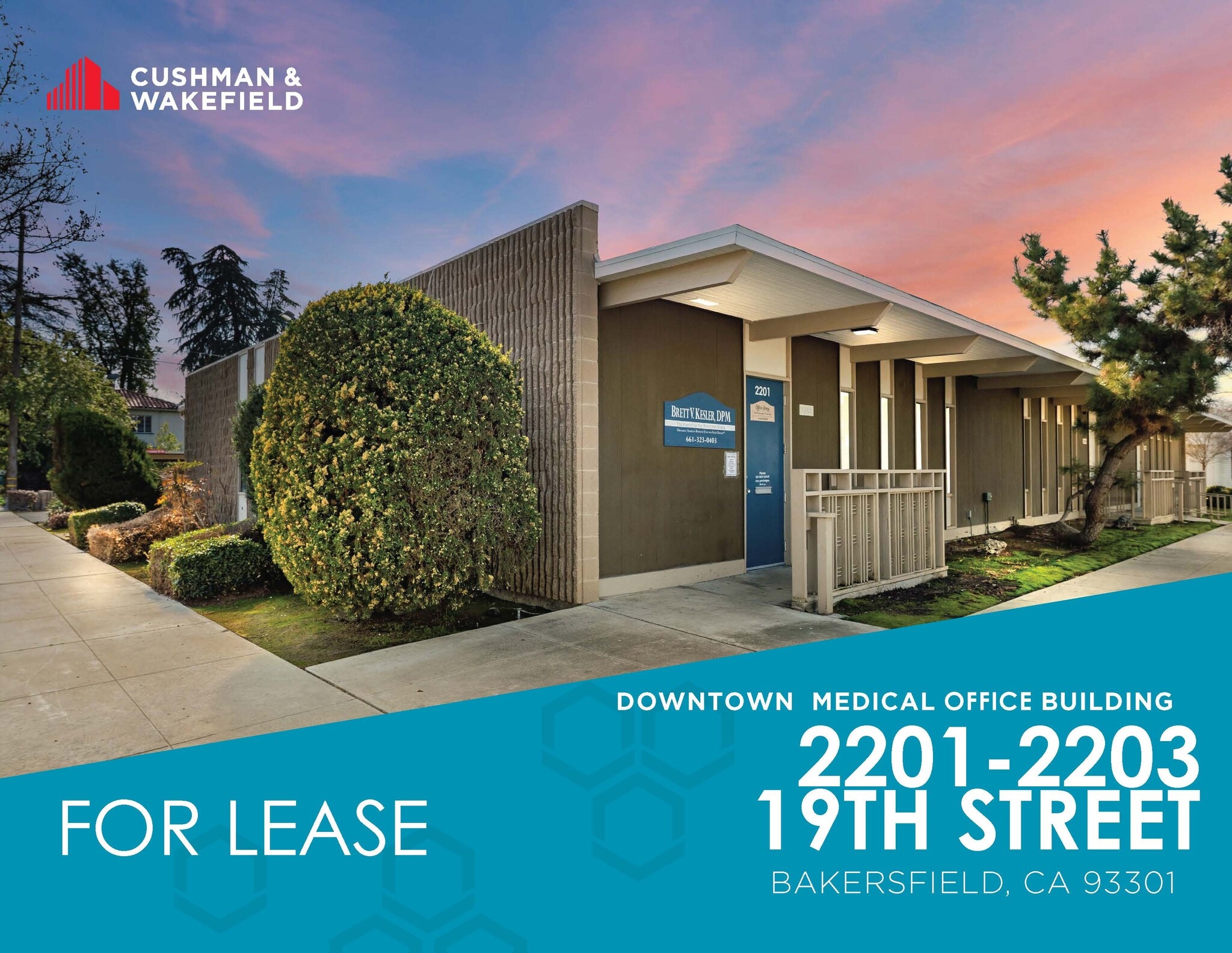 2201-2205 19th St, Bakersfield, CA for lease Interior Photo- Image 1 of 3