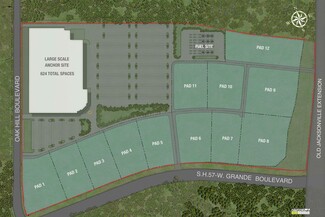 Plus de détails pour 2571 & 2791 W Grande Blvd, Tyler, TX - Terrain à vendre