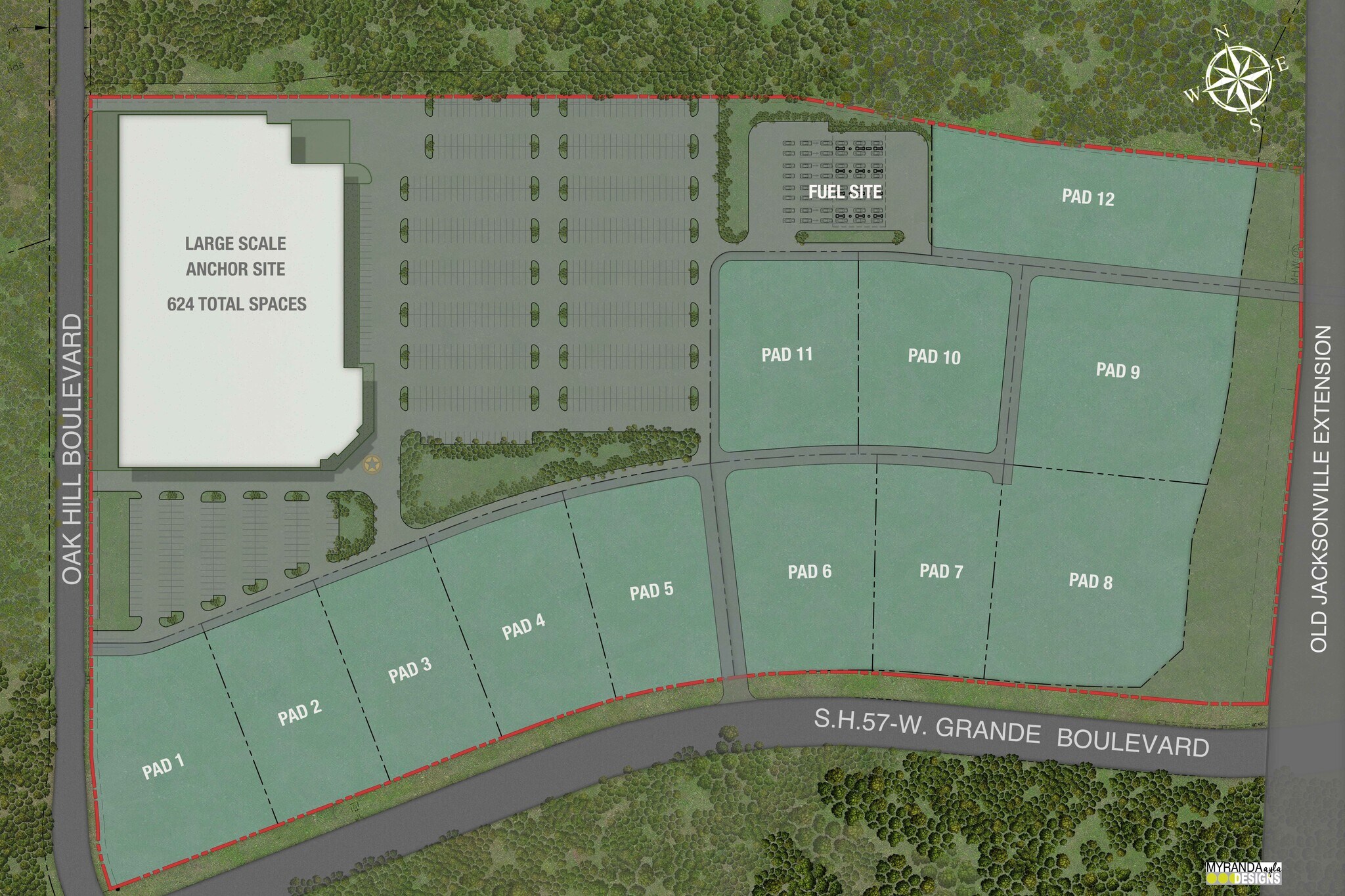 2571 & 2791 W Grande Blvd, Tyler, TX à vendre Plan de site- Image 1 de 5