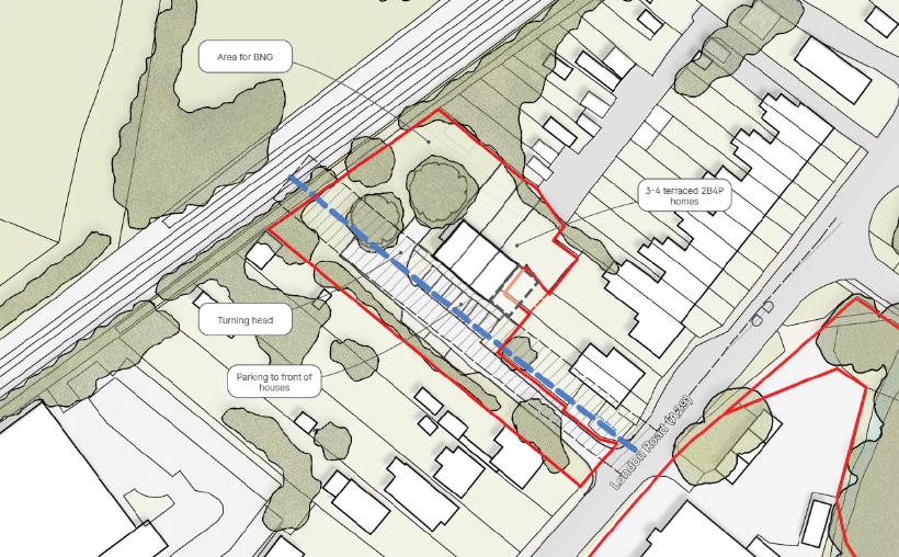 25 London Rd, Pulborough for sale - Site Plan - Image 2 of 4
