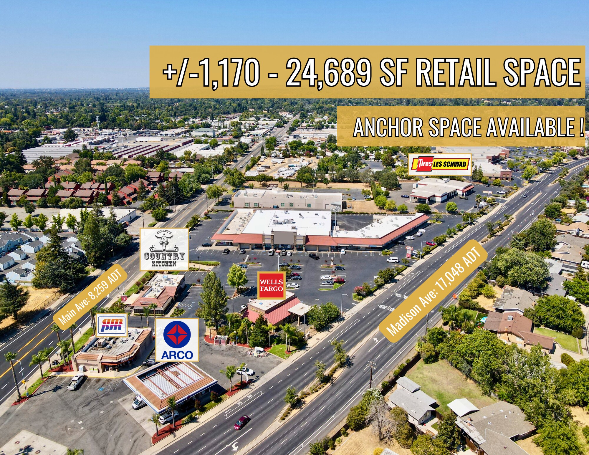 9407-9417 Madison Ave, Orangevale, CA for lease Primary Photo- Image 1 of 12