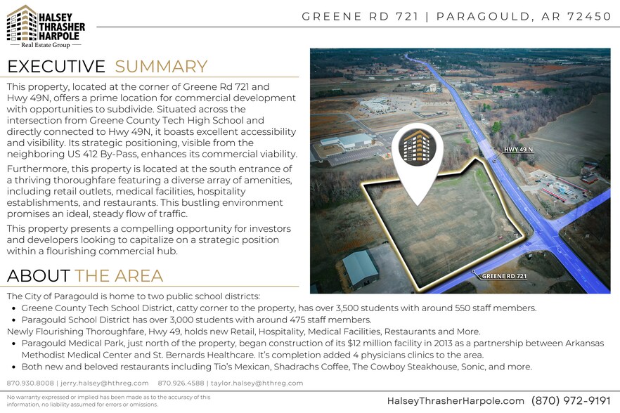 721 Greene Rd, Paragould, AR for sale - Building Photo - Image 3 of 7