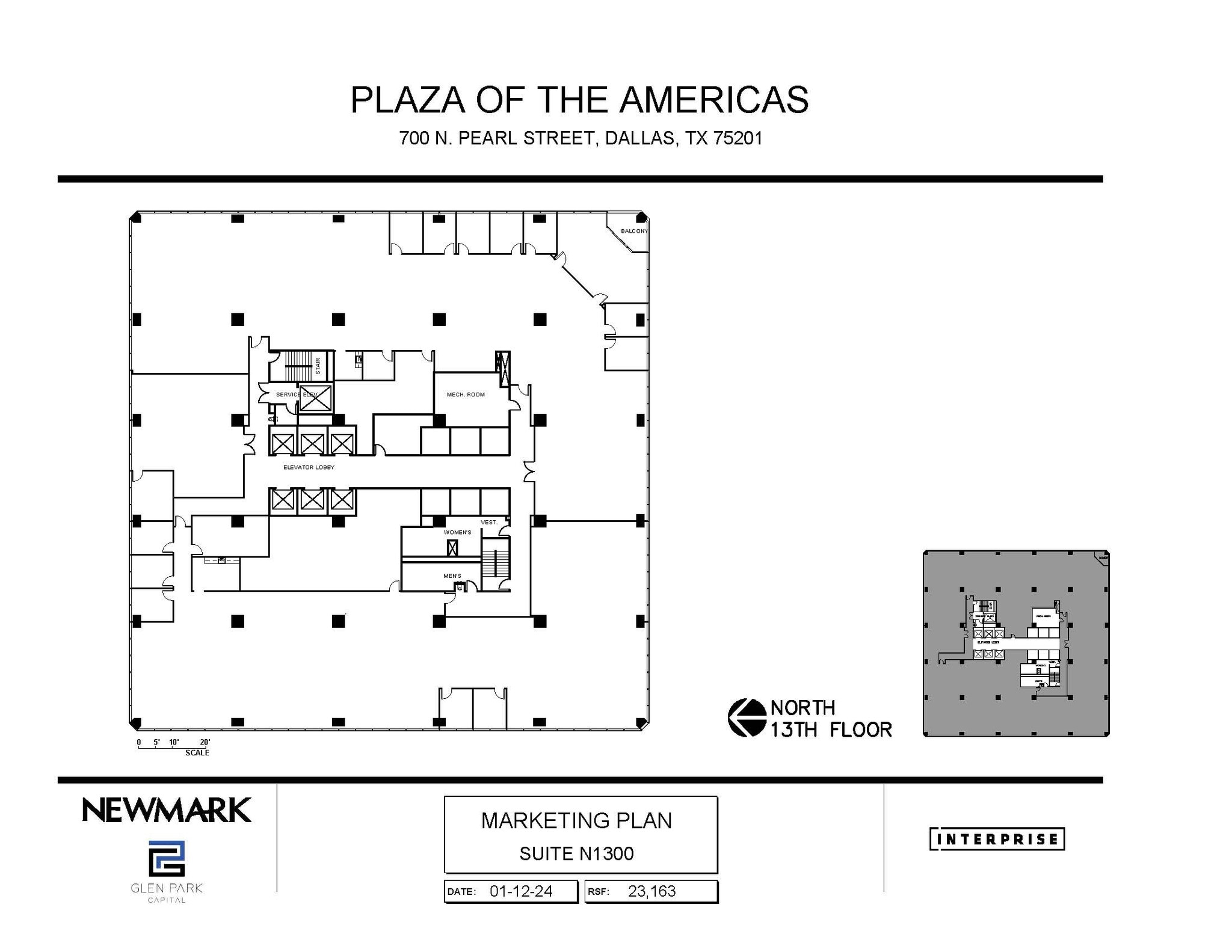 700 N Pearl St, Dallas, TX for lease Floor Plan- Image 1 of 1