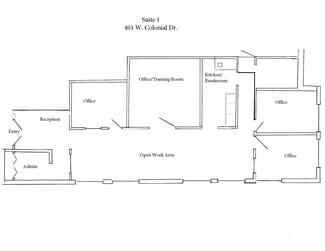 Plus de détails pour 401 W Colonial Dr, Orlando, FL - Bureau à louer