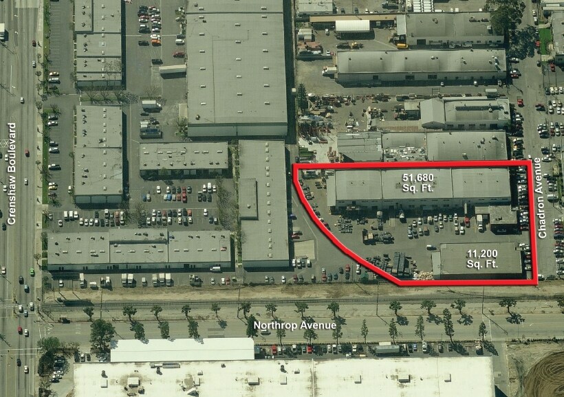 12506 Chadron Ave, Hawthorne, CA à louer - Aérien - Image 3 de 4