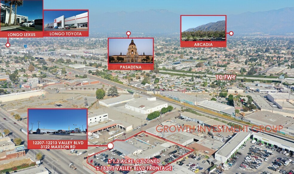 12213 Valley Blvd, El Monte, CA à vendre - Photo du bâtiment - Image 2 de 17