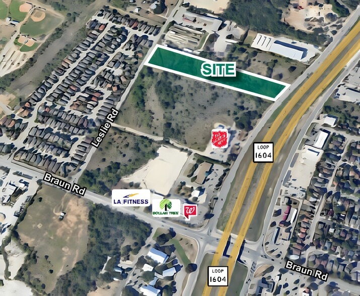 Loop 1604 & Leslie Rd, San Antonio, TX à vendre - Photo du bâtiment - Image 1 de 2