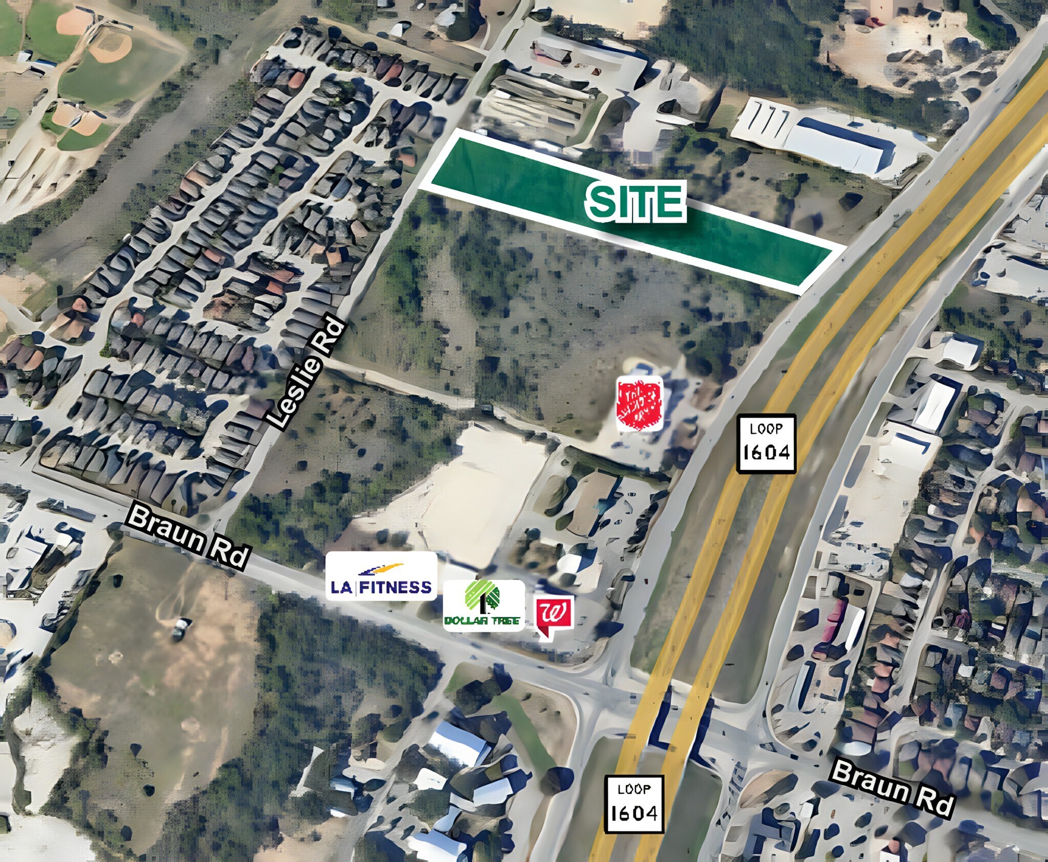 Loop 1604 & Leslie Rd, San Antonio, TX à vendre Photo du bâtiment- Image 1 de 3