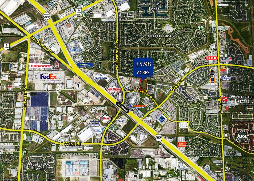 0 Castlebridge, Houston, TX à vendre - Aérien - Image 2 de 2