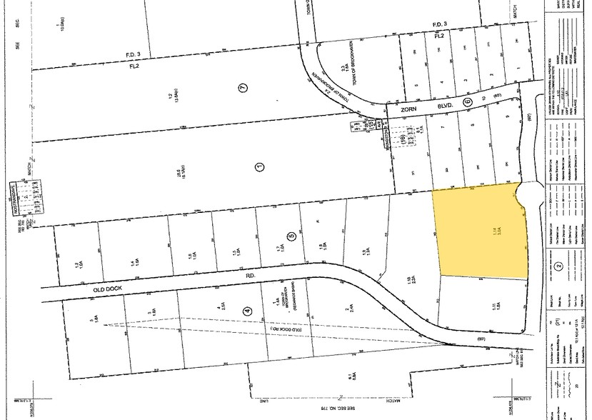 5-7 Todd Ct, Yaphank, NY à louer - Plan cadastral - Image 3 de 4