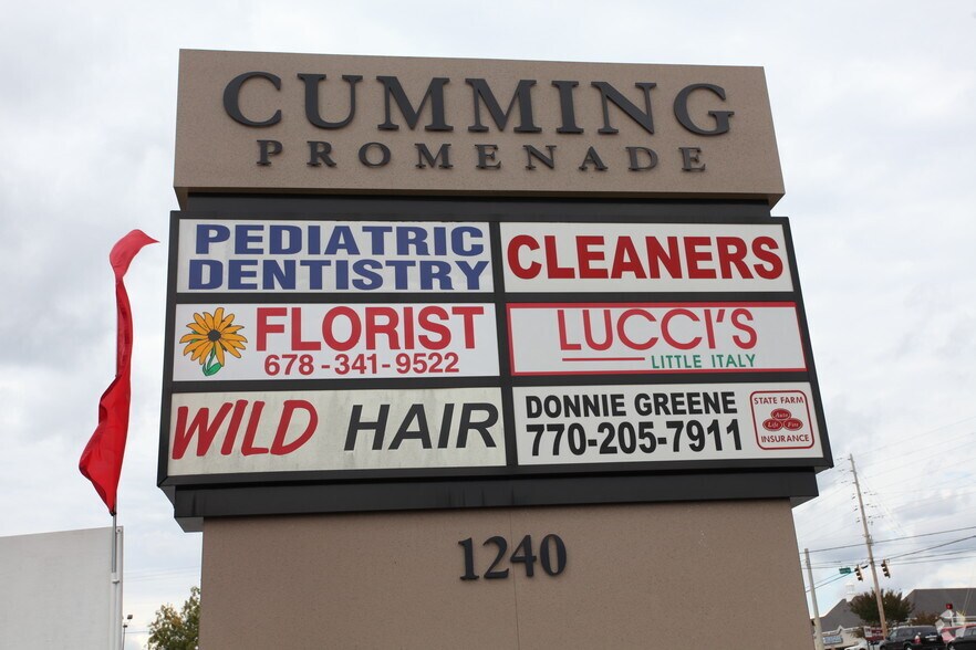 1240 Buford Hwy, Cumming, GA for lease - Building Photo - Image 2 of 3