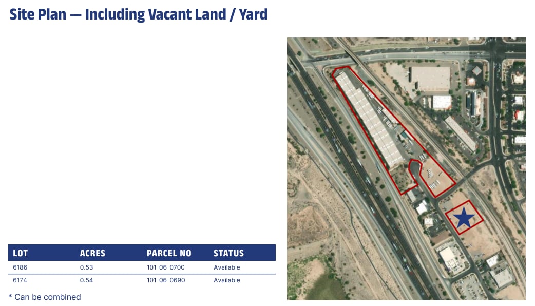 6260 N Travel Center Rd, Tucson, AZ for lease Aerial- Image 1 of 2