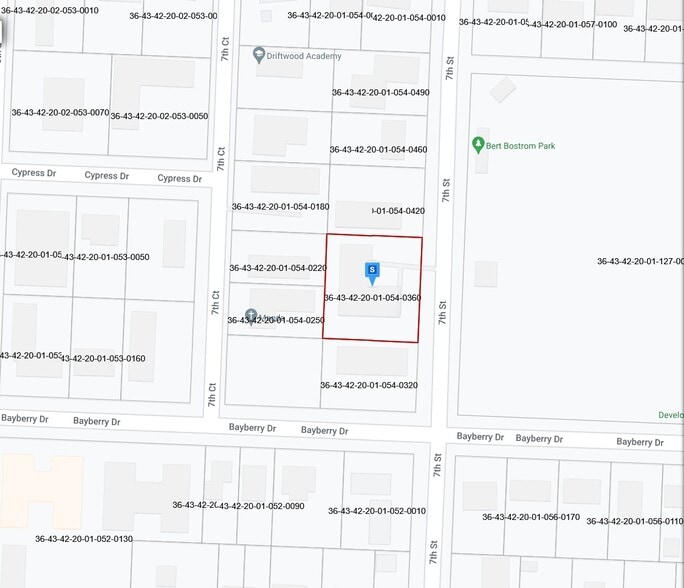 218 7th St, Lake Park, FL for sale - Plat Map - Image 3 of 4