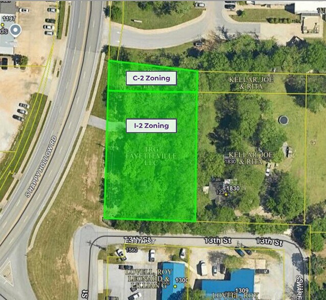 1218 Happy Hollow Rd, Fayetteville, AR à vendre - Photo du bâtiment - Image 2 de 3