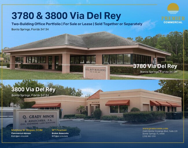 Plus de détails pour Via Del Rey – Bureau à vendre, Bonita Springs, FL