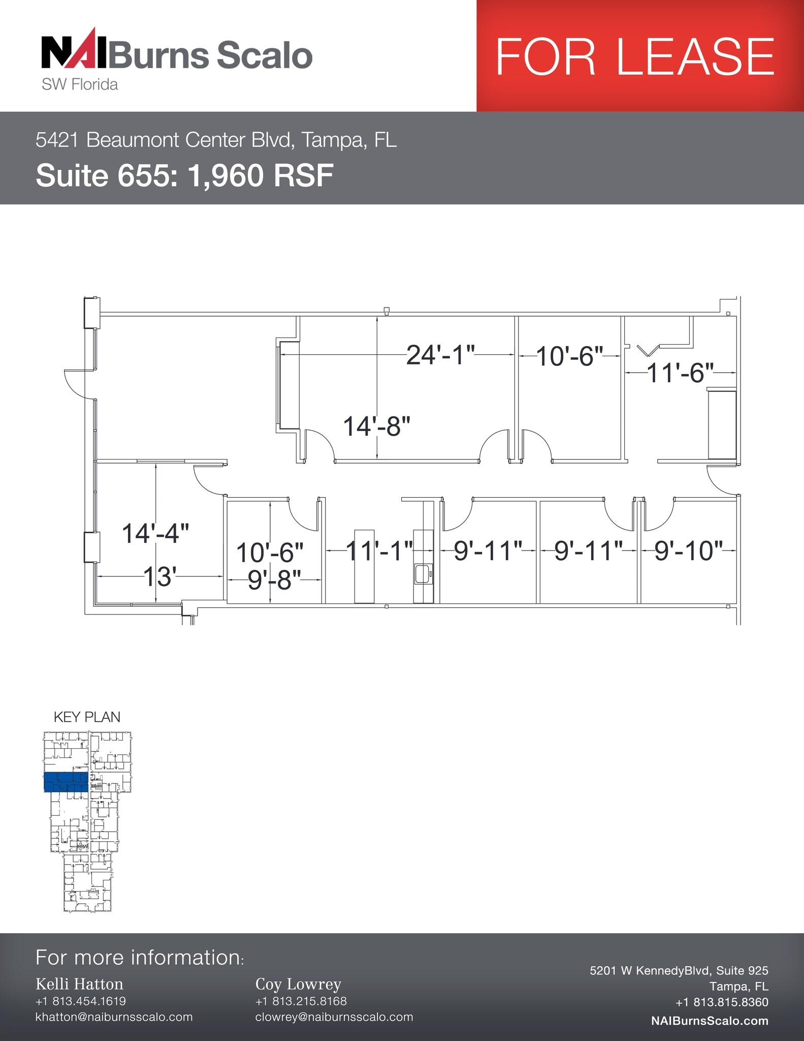 5402-5460 Beaumont Center Blvd, Tampa, FL à louer Plan de site- Image 1 de 1