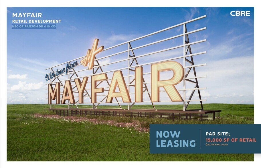 NEC of Ransom Drive & IH-35, New Braunfels, TX for lease - Building Photo - Image 1 of 6