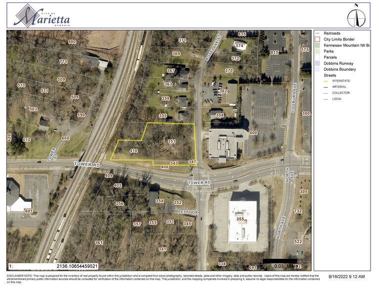 410 Tower Road, Marietta, GA à vendre - Photo du bâtiment - Image 3 de 3