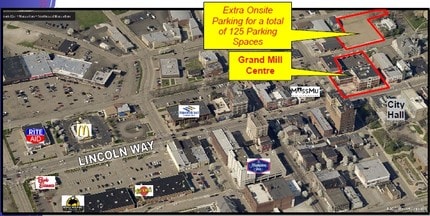 100 Lincoln Way E, Massillon, OH - Aerial map view