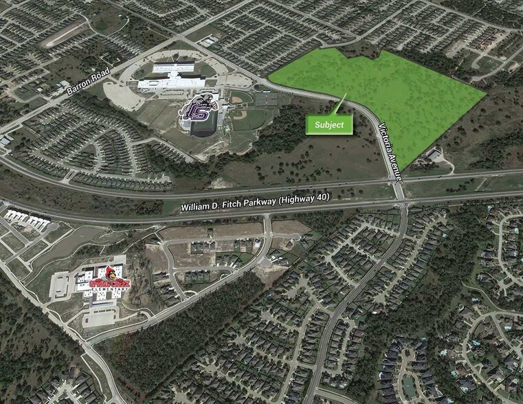 Nec Of Victoria Avenue & William D Fitch, College Station, TX à vendre - Autre - Image 2 de 3