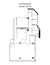 8133 Leesburg Pike, Vienna, VA à louer Plan de site- Image 2 de 2