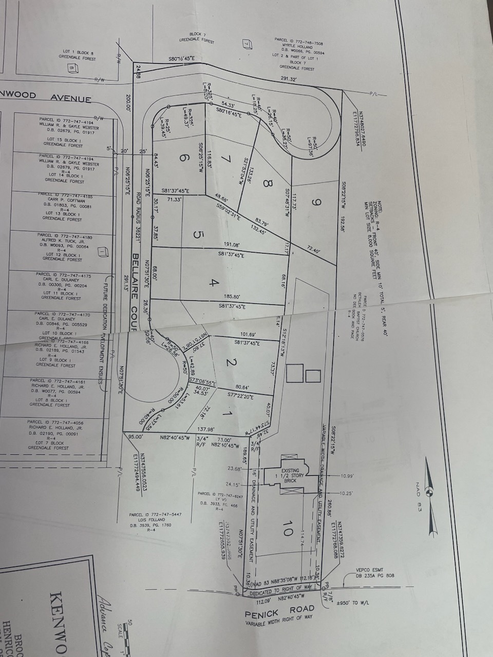 4300 Penick Rd, Richmond, VA for sale Site Plan- Image 1 of 3