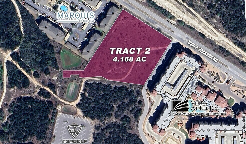 Vance Jackson Rd @ N loop 1604, San Antonio, TX for sale - Aerial - Image 3 of 4