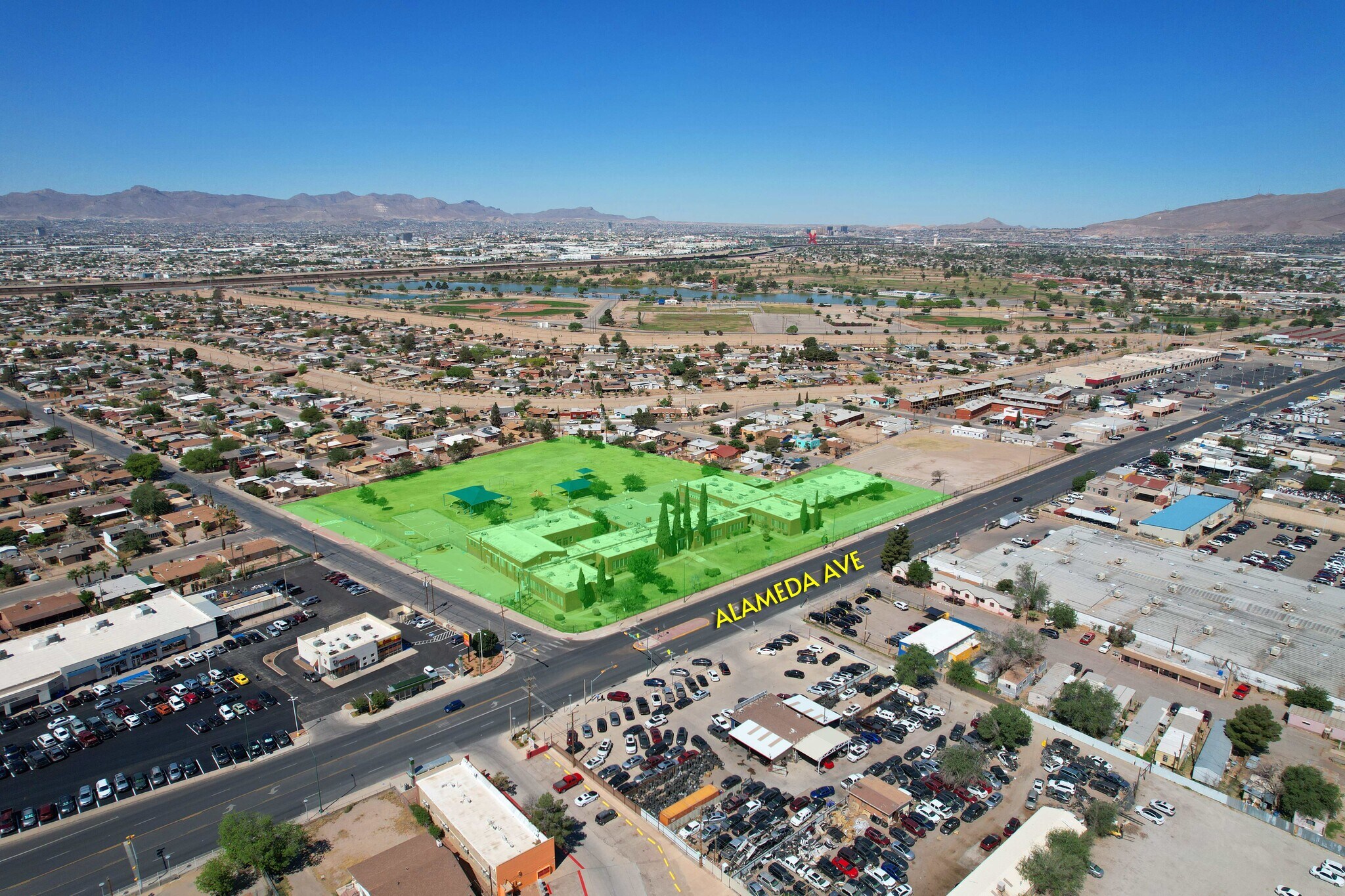 7090 Alameda Ave, El Paso, TX à louer Photo du bâtiment- Image 1 de 15